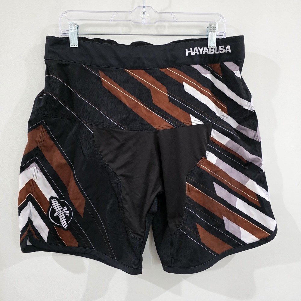 Hayabusa Mens Metaru‎ Charged Jiu Jitsu Shorts Size 34 Athleisure